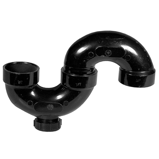 l'évier siphon