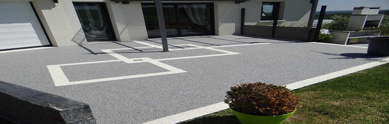 terrasse résine