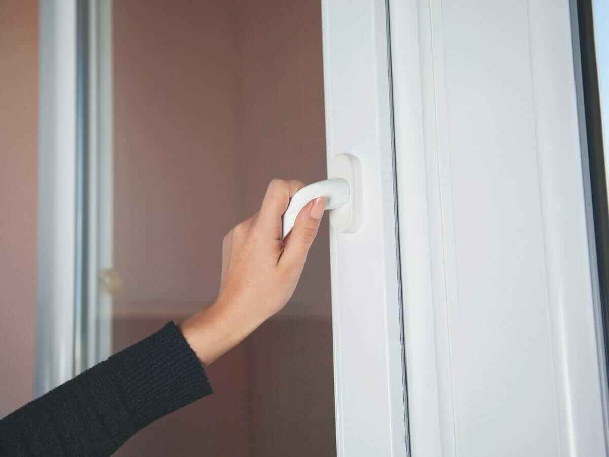 la Crémone Porte Fenêtre PVC
