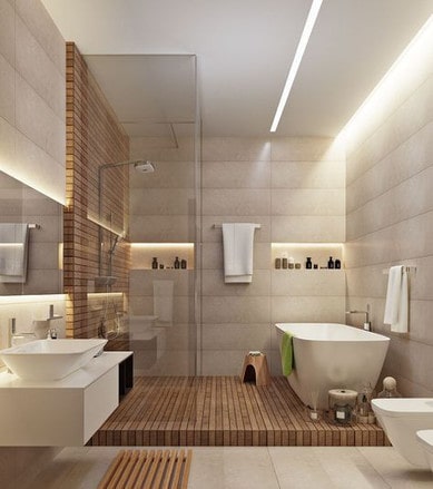 Baignoire et Douche Italienne