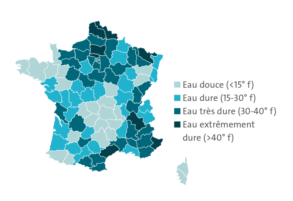 Eau douce et eau dure