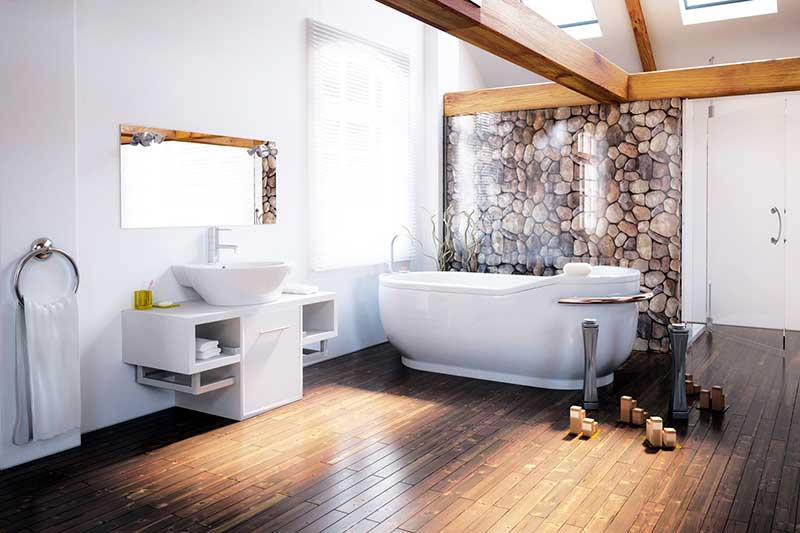 Parquet de Salle de Bain