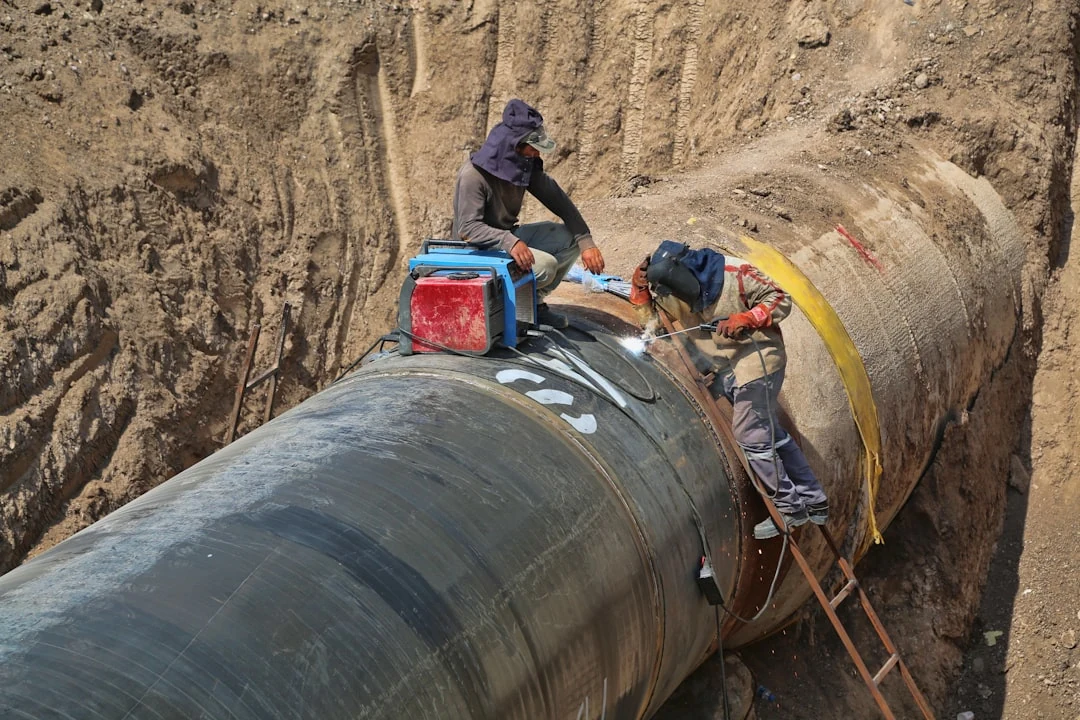 Canalisation bouchée par du sable avec intervention de débouchage plomberie