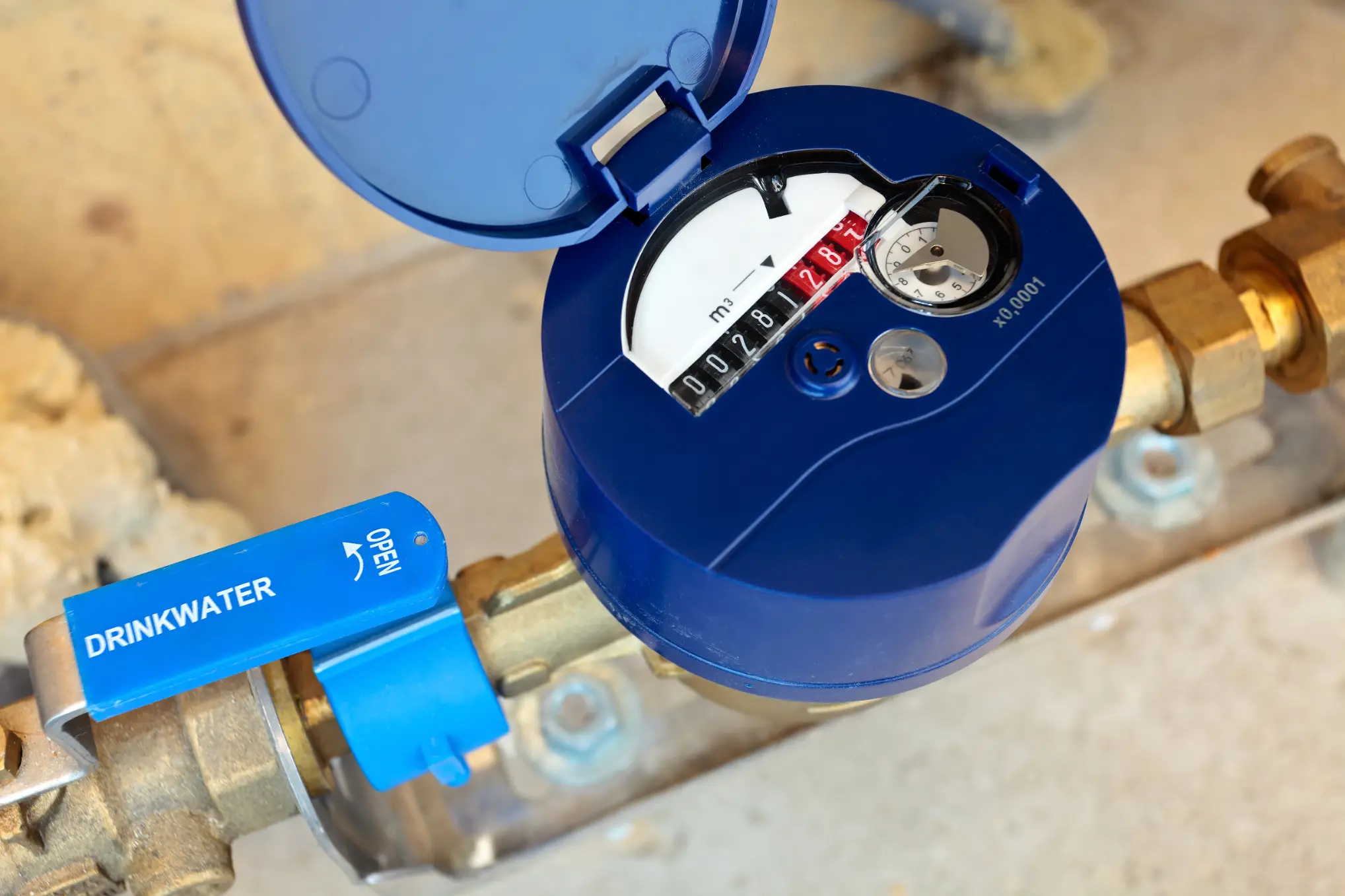 numéro compteur eau