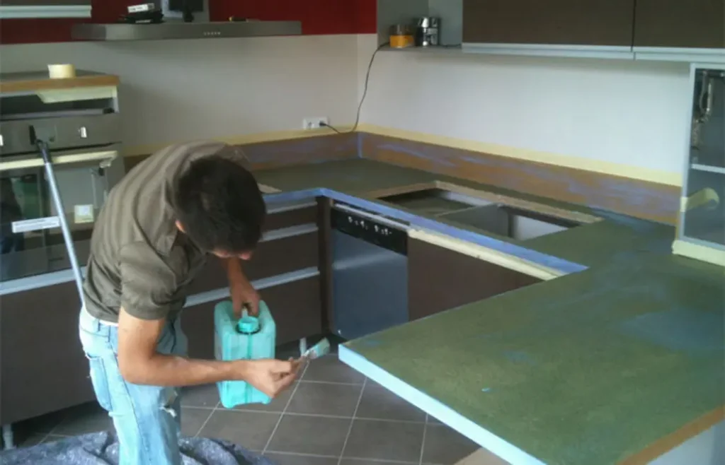 peindre-un-plan-de-travail