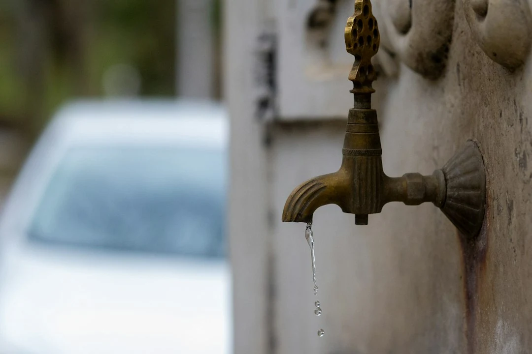 Robinet de jardin impossible à fermer avec fuite sur arrivée d eau extérieure
