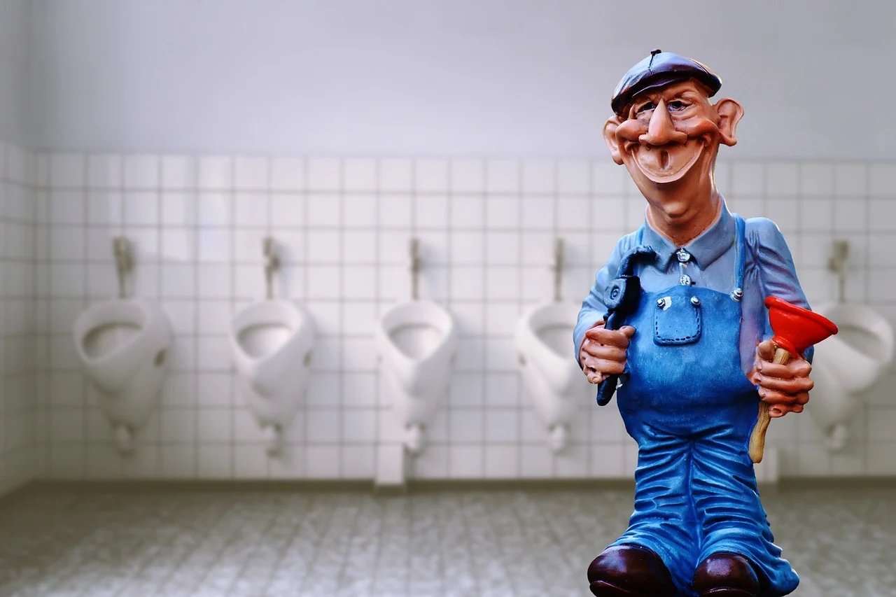 WC bouché dans un appartement à Villeurbanne avec intervention de plomberie